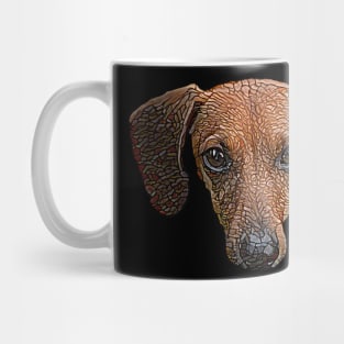 Dachshund Face Mug